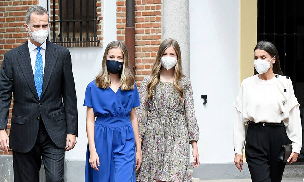 Leonor y Sofía acompañarán por primera vez a sus padres a los actos del Día de Santiago en Galicia