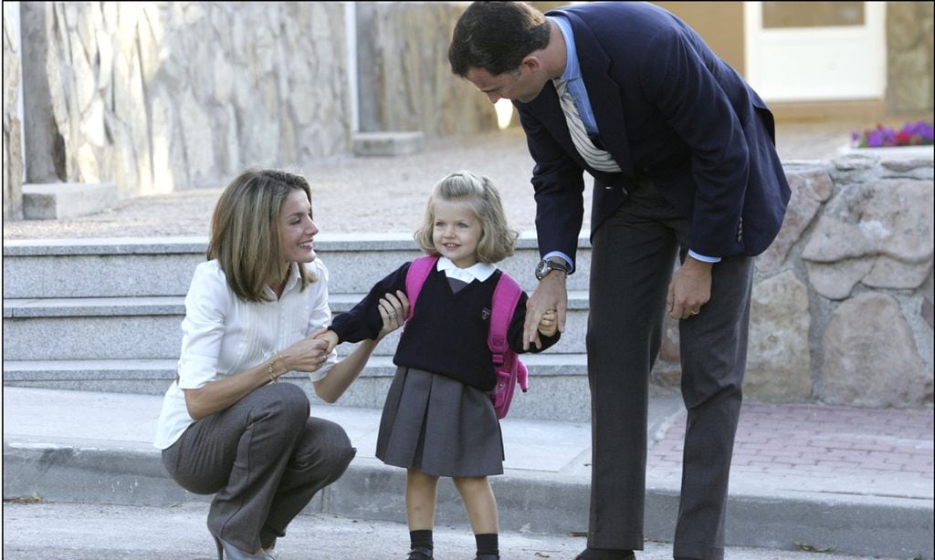 La princesa Leonor, a punto de comenzar una nueva etapa: recordamos su primer día de colegio