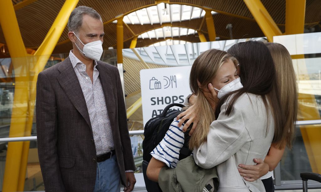 La emoción del rey Felipe al ver cómo su hija sigue sus pasos