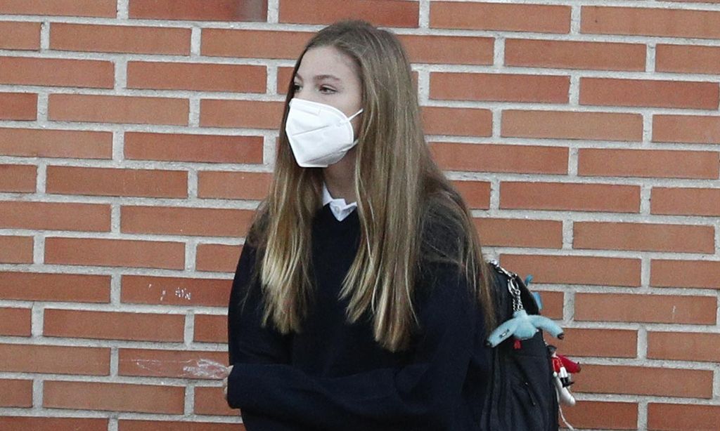 La infanta Sofía arranca un curso marcado por la ausencia de su hermana Leonor