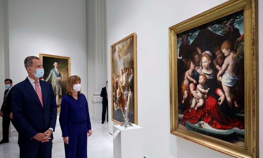 La apretada agenda del rey Felipe en apoyo del arte y de la lengua española