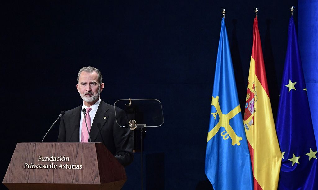 rey felipe hace su discurso