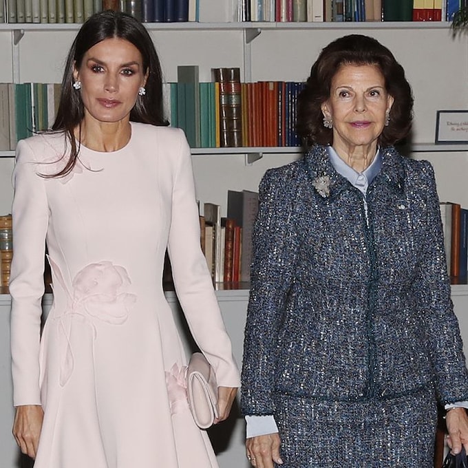 Doña Letizia visita una de las 'joyas' de la Corona sueca