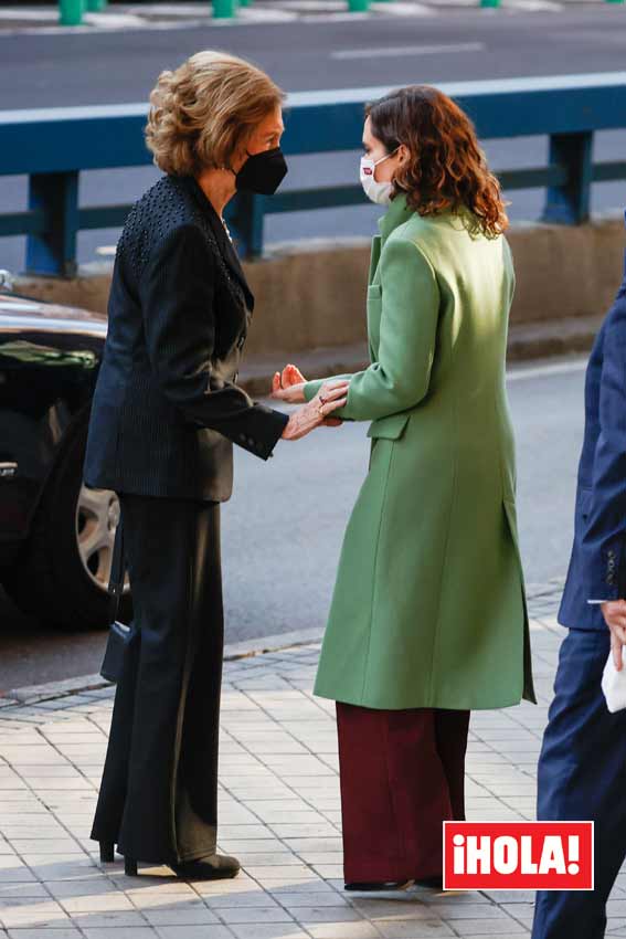 Reina Sofía e Isabel Díaz Ayuso