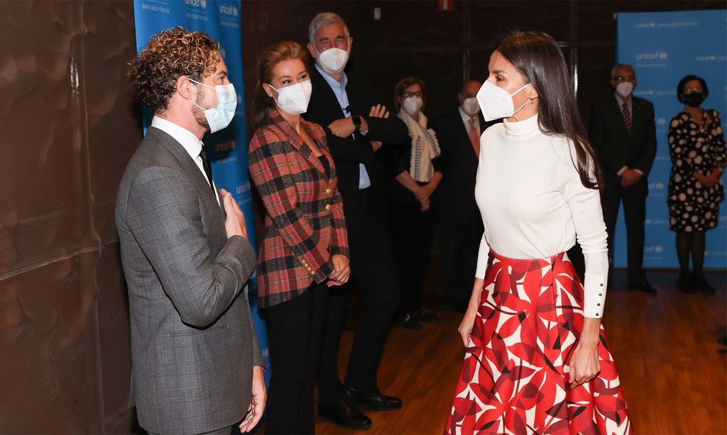 Reina Letizia y David Bisbal