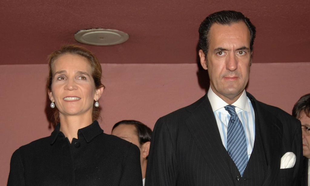 La infanta Elena y Jaime de Marichalar