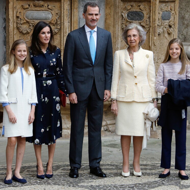Recordamos la última Misa de Pascua a la que asistió la Familia Real