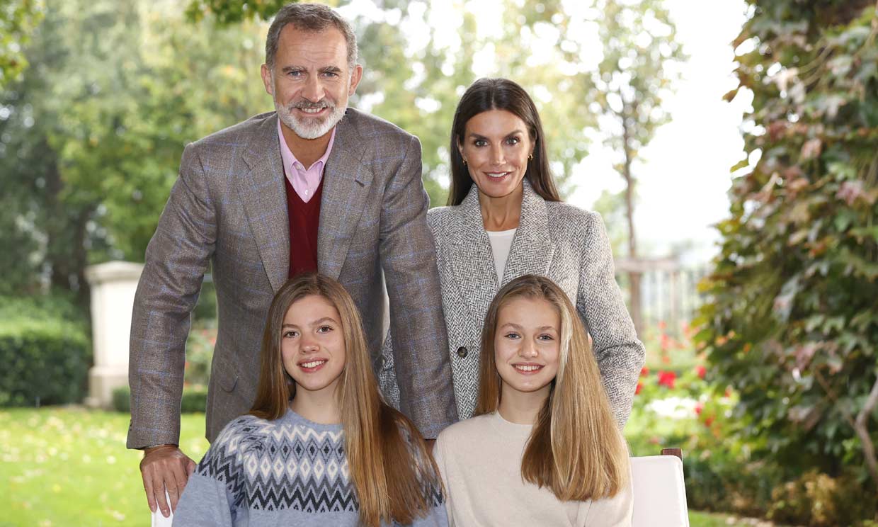 Felicitación de Navidad de la Familia Real española