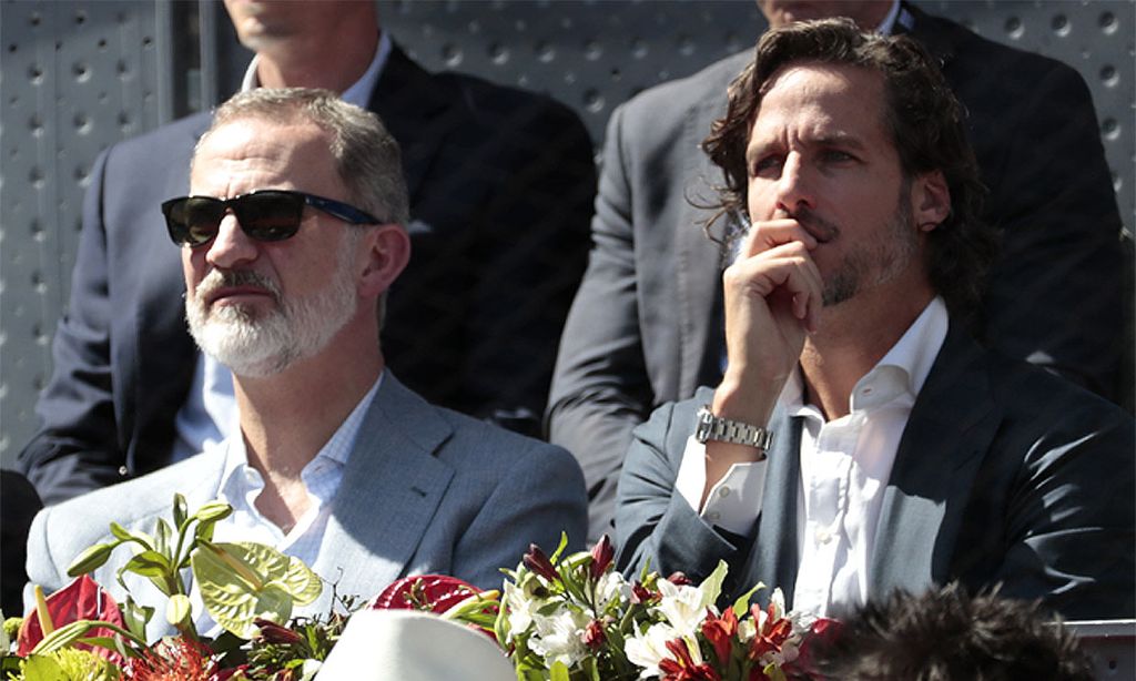 El rey Felipe acude por sorpresa al tenis y se reúne con Rafa Nadal tras su derrota frente a Carlos Alcaraz