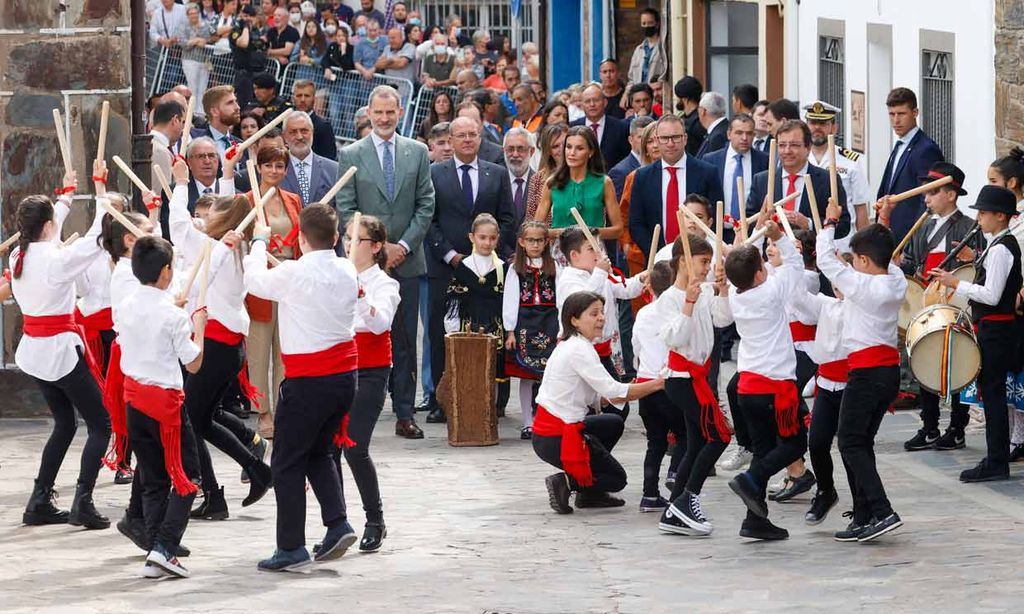 Los reyes Felipe y Letizia en Las Hurdes