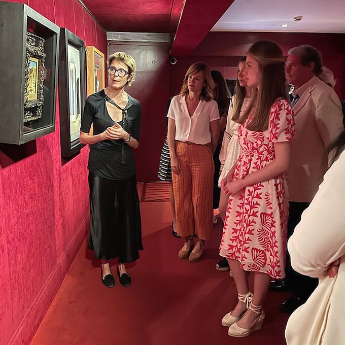 La princesa Leonor y la infanta Sofía, fascinadas por el legado de Dalí en la visita al museo de Figueres