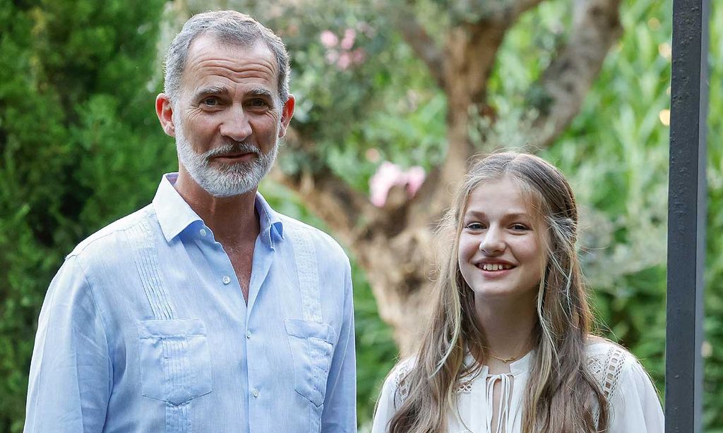 Felipe VI y la Princesa Leonor 