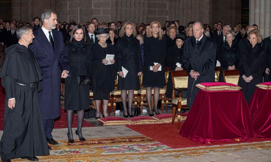 reyes felipe y letizia con juan carlos y sofía