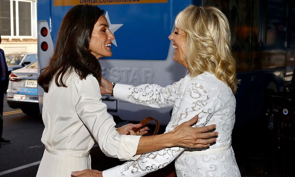 Reina Letizia y Jill Biden