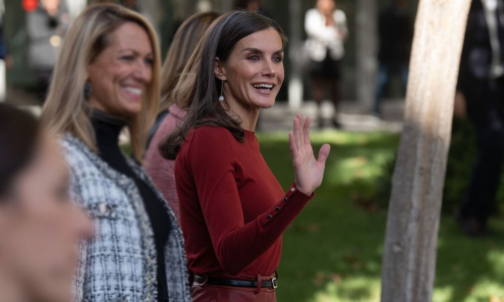 La reina Letizia en Barcelona