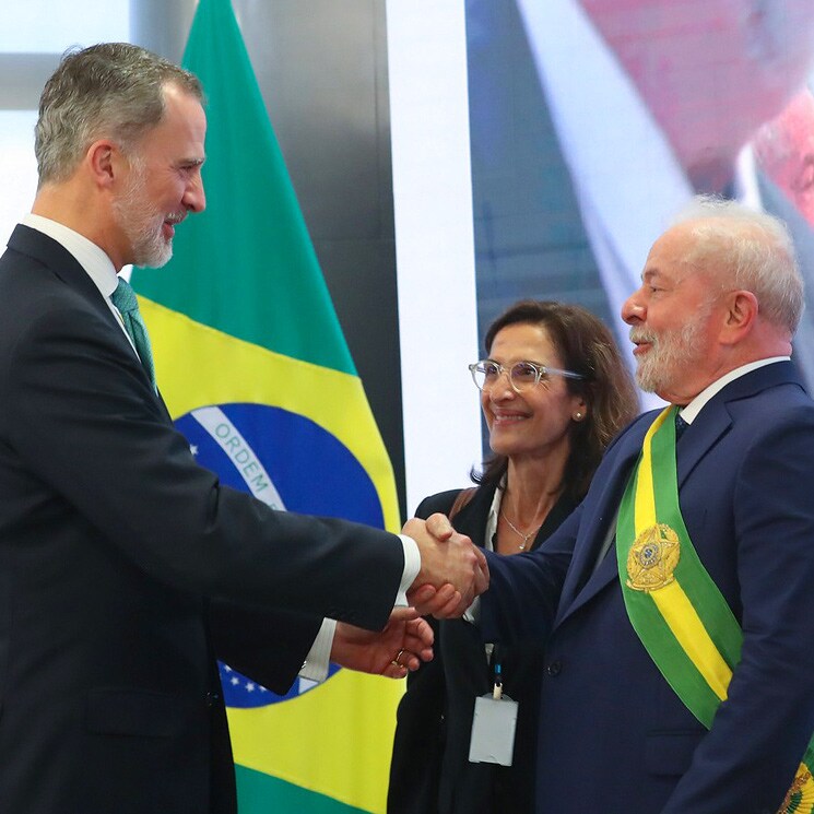 El rey Felipe comienza la agenda de 2023 asistiendo a la toma de posesión del presidente de Brasil