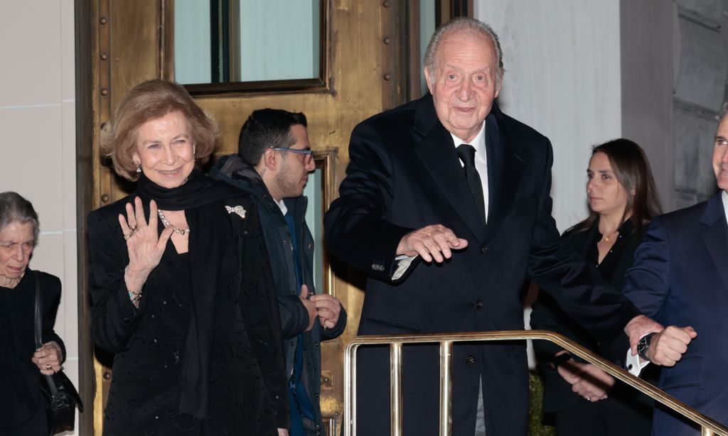 Los reyes Juan Carlos y Sofía en Grecia