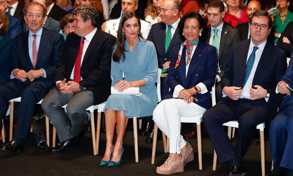 La reina Letizia y Ana Botín