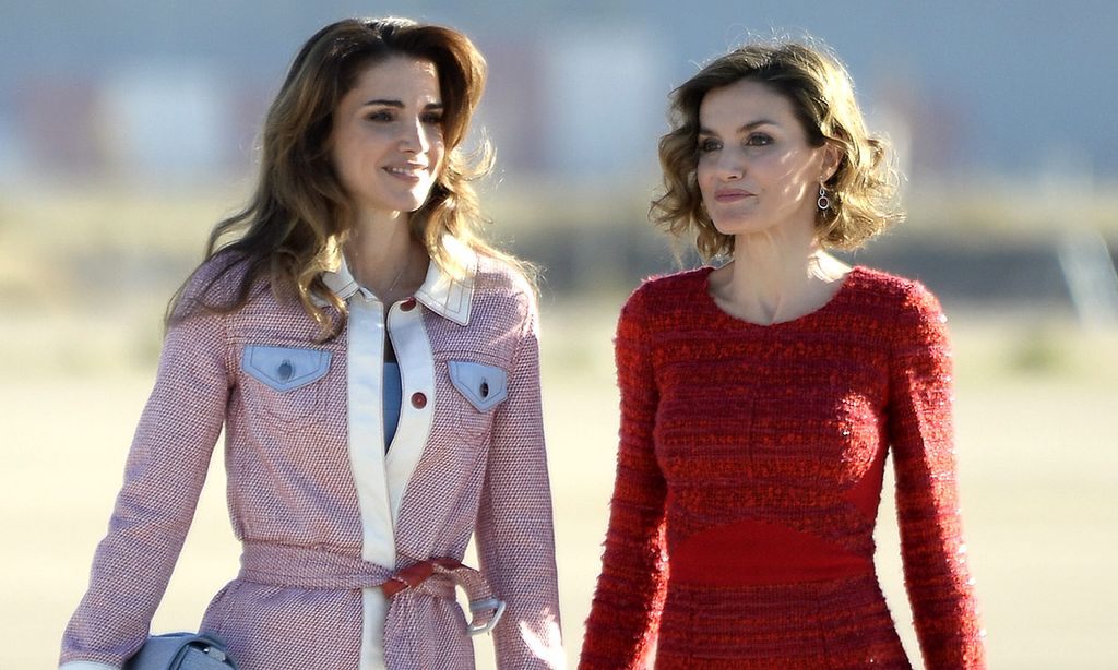 La reina Letizia y Rania de Jordania se reunirán la próxima semana en Madrid: recordamos sus otros encuentros