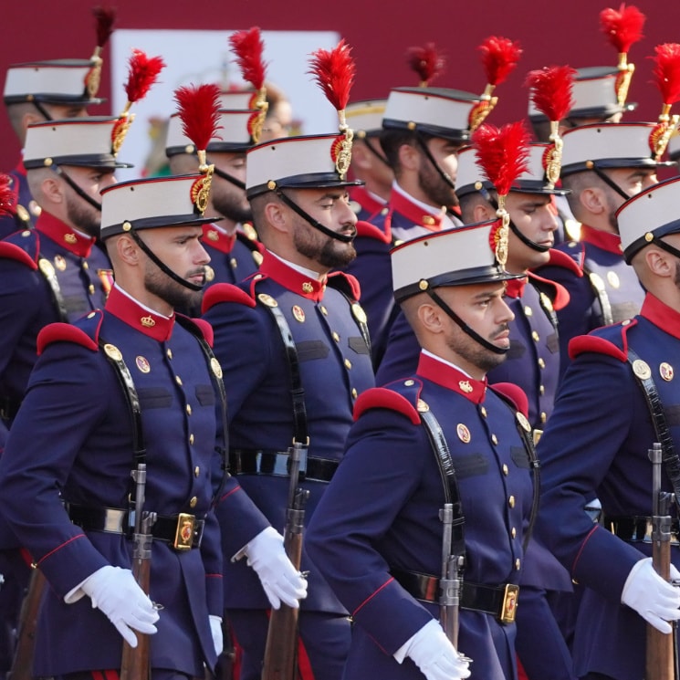 En directo: Los Reyes, junto a la princesa Leonor, presiden el desfile militar del 12 de octubre en Madrid