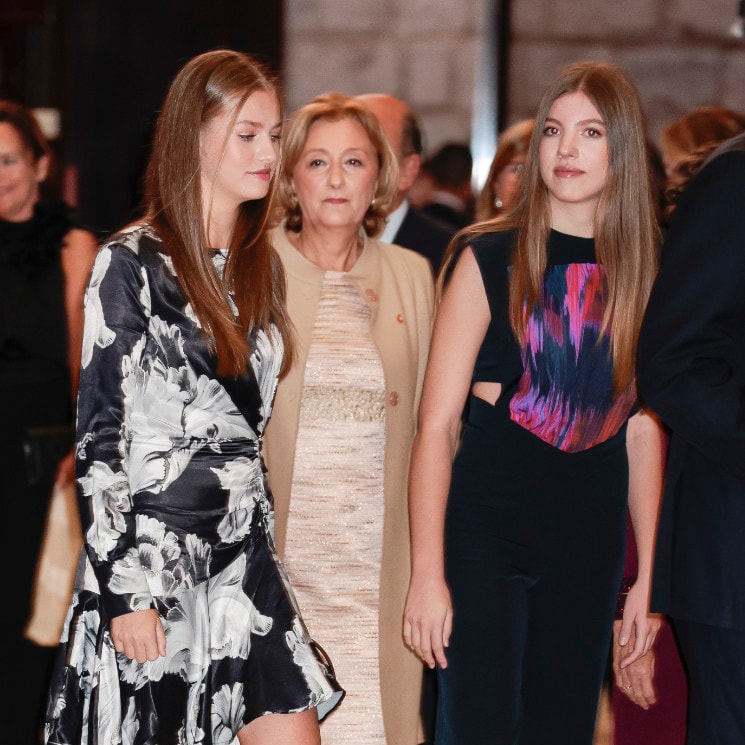 El reencuentro de Leonor y Sofía, junto a los Reyes, marca el concierto Premios Princesa de Asturias