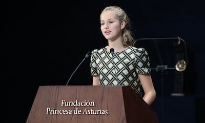 Los mensajes más significativos de Leonor desde que tomó la palabra en los premios Princesa de Asturias