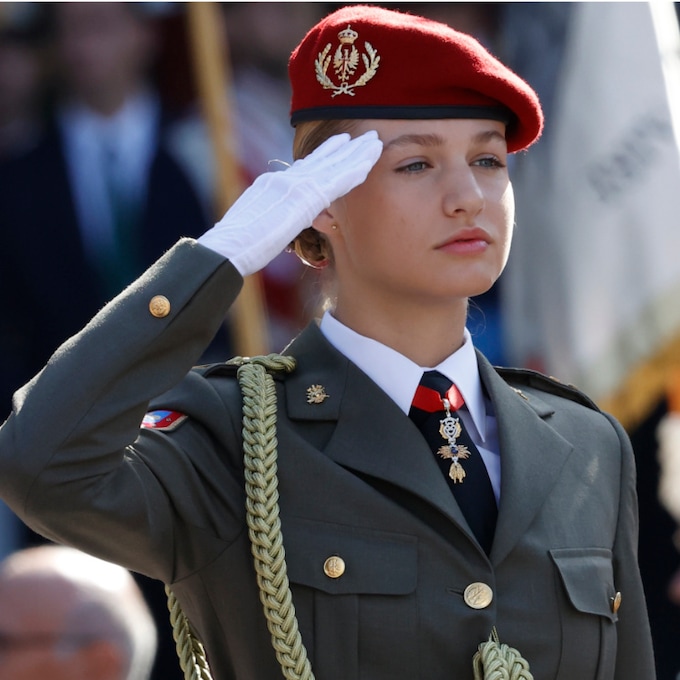 Los impecables pasos que la princesa de Asturias ha dado desde que ingresó en la Academia Militar de Zaragoza