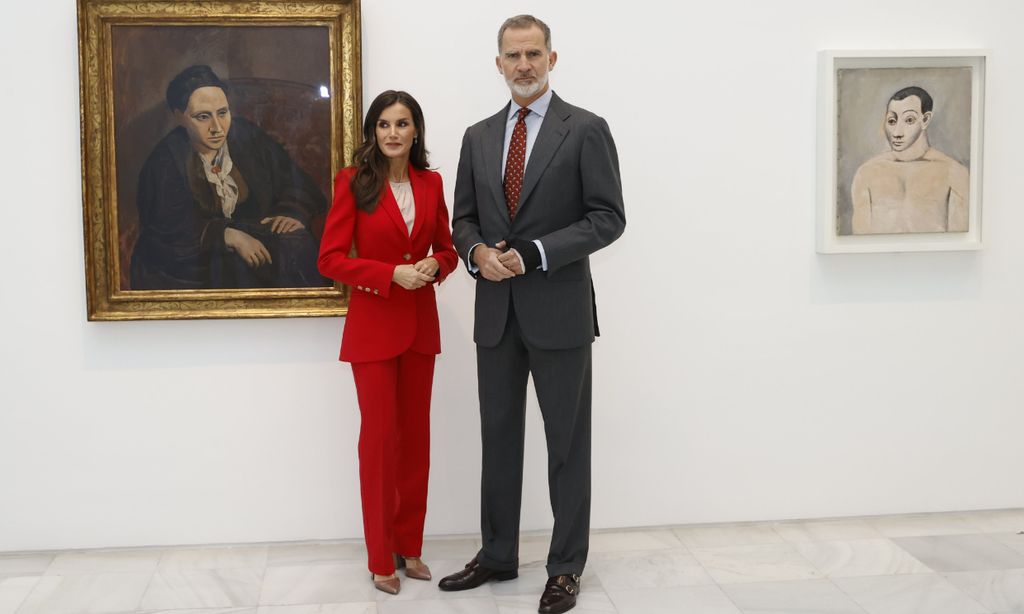 Los Reyes inauguran una gran exposición sobre Picasso, la más importante del Museo Reina Sofía