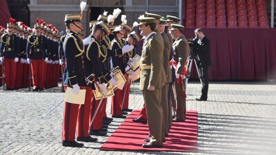 La princesa Leonor participa como dama cadete en el 142º aniversario de la Academia Militar de Zaragoza