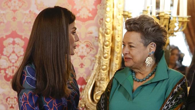 La cercanía de la reina Letizia con la primera dama de Guatemala 
