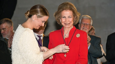 La emoción de la reina Sofía al recibir la Medalla de Oro de Baleares: 'Aquí me he sentido como en casa'