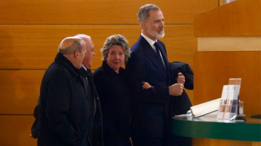 Rey Felipe VI con su prima Simoneta