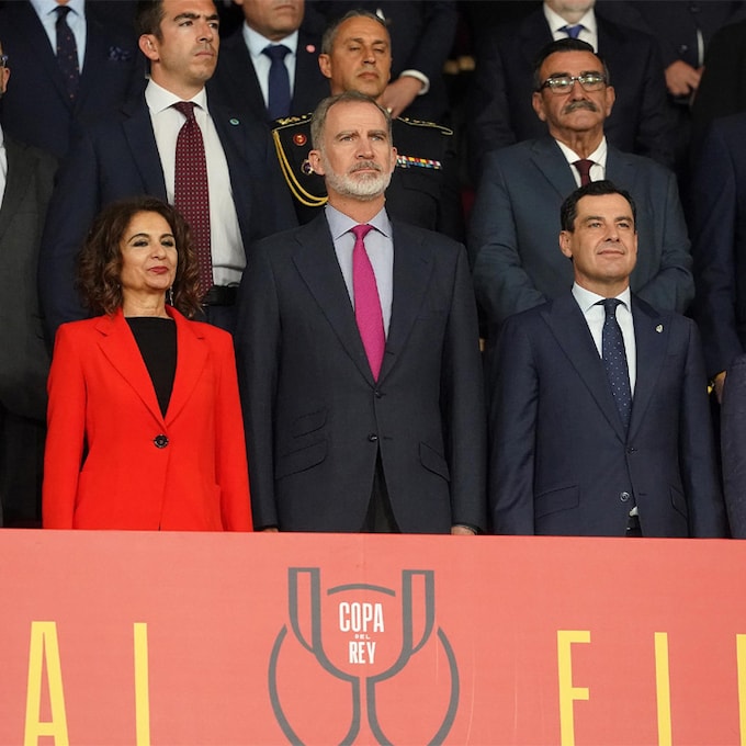 Felipe VI preside la final de Copa del Rey en Sevilla, donde hemos echado de menos a la infanta Sofía