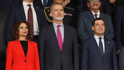 Felipe VI preside la final de Copa del Rey en Sevilla, donde hemos echado de menos a la infanta Sofía
