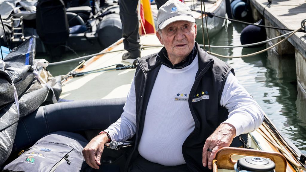 El rey Juan Carlos ya está de regreso en Galicia