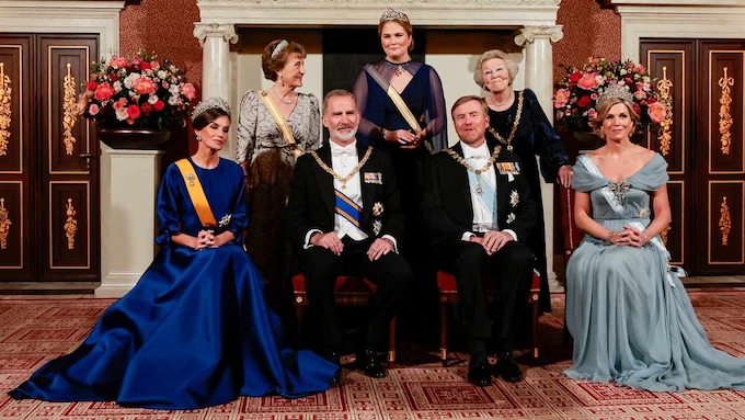 Banquete de Estado ofrecido por Guillermo y Máxima de los Países Bajos a los reyes Felipe y Letizia