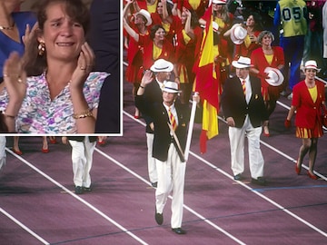 Don Felipe en los Juegos Olímpicos de Barcelona 92