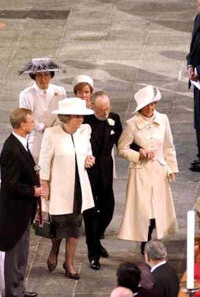 La Familia Real de Holanda se vuelca en la hora de la despedida