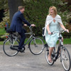 Guillermo y Máxima de Holanda: ciclistas por un día