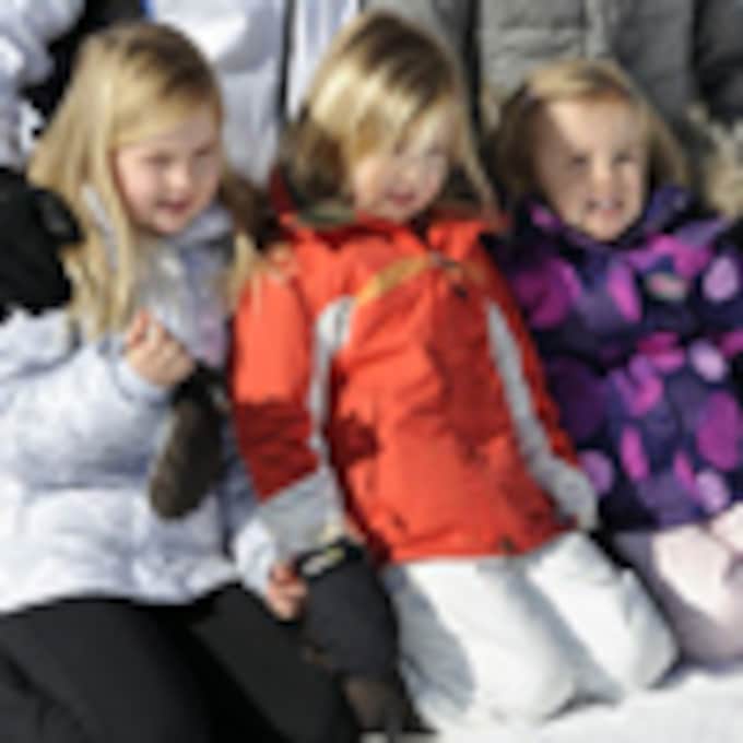 Las princesas Amalia, Alexia y Ariane, protagonistas de las vacaciones de invierno de la Familia Real holandesa