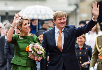 Guillermo Alejandro y Máxima de Holanda inician en Luxemburgo su nueva andadura como Reyes