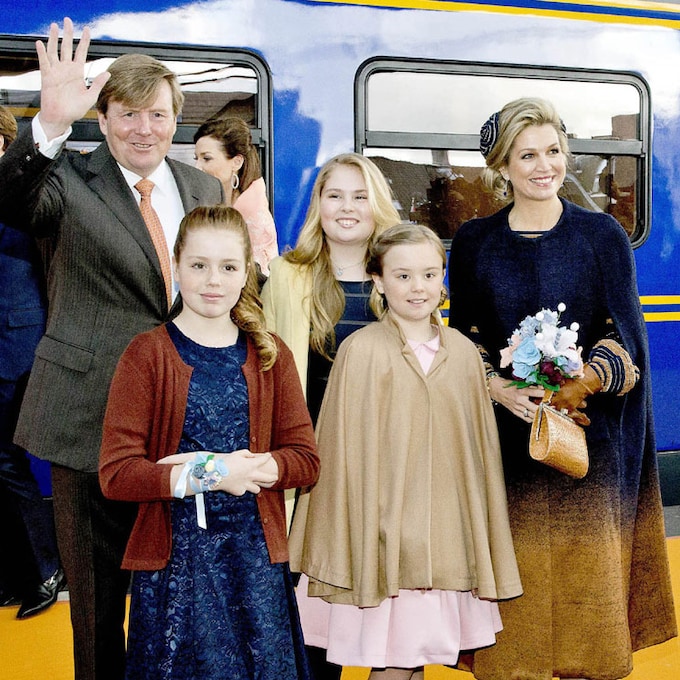 ¡Cómo han cambiado! Las hijas de Guillermo de Holanda le roban protagonismo el día de su 50 cumpleaños