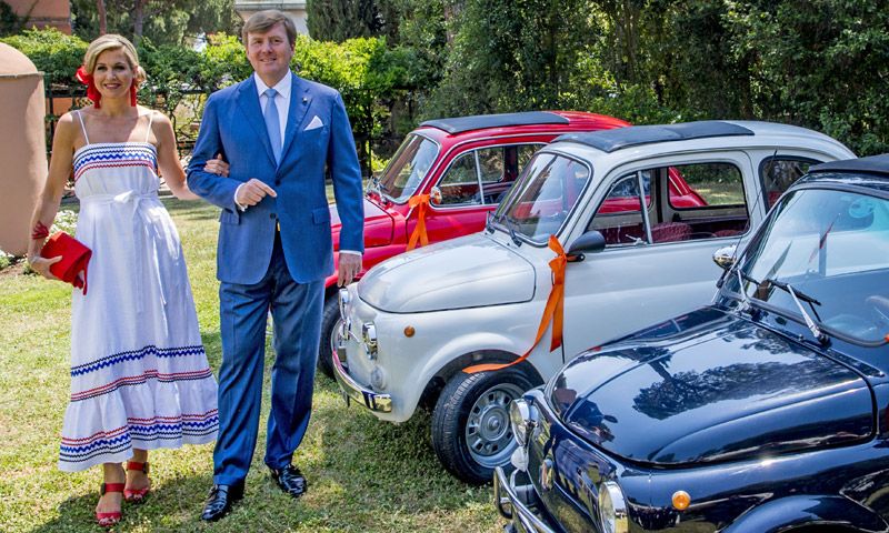 Del mercado de Palermo al Duomo de Milán, la 'dolce vita' de Guillermo y Máxima de Holanda