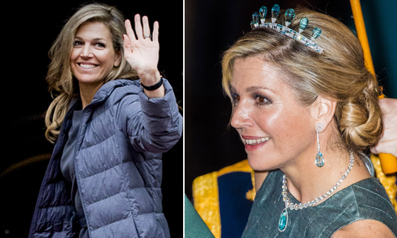 La Reina de Holanda, máxima antes y después