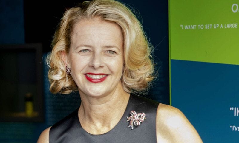 Multimillonaria y doblemente reconocida, a Mabel de Holanda no le faltan motivos para sonreír