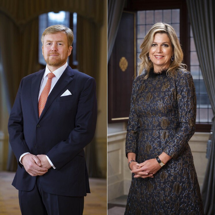 Los reyes Guillermo y Máxima de Holanda, todo elegancia en sus nuevos retratos oficiales