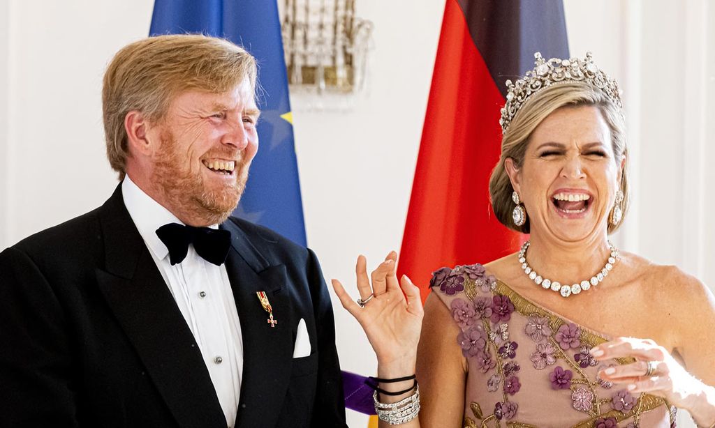 ¡A carcajadas! Máxima y Guillermo rompen el protocolo con su espontaneidad