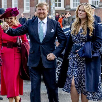Guillermo de Países Bajos, el mejor apoyo de su hija Amalia en su gran día