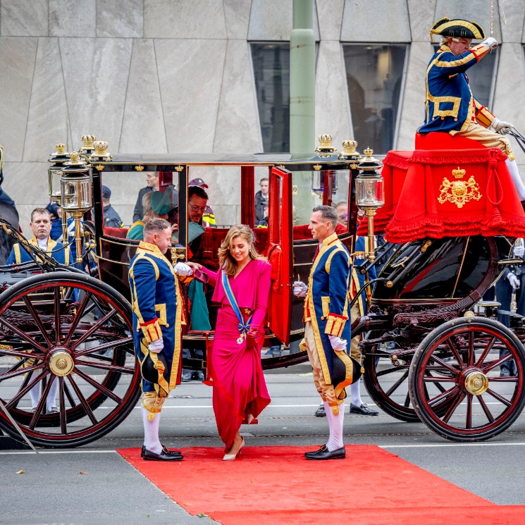 Como una princesa de cuento, así ha sido el debut de Alexia de Países Bajos en el Día del Príncipe