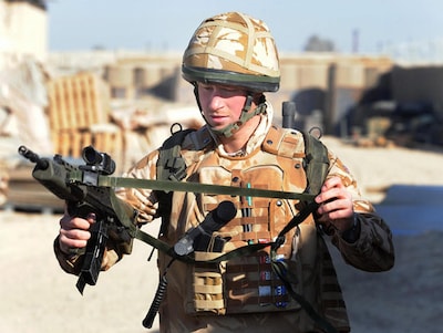 El príncipe Harry de Inglaterra, soldado en Afganistán